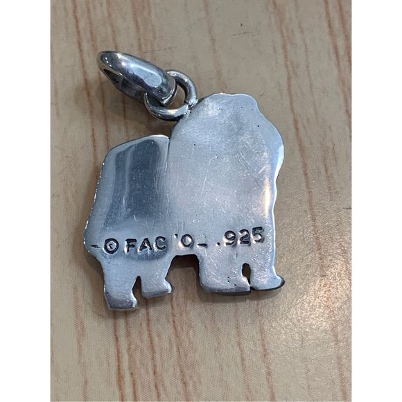 .925 Chow Chow Sterling Silver Jewelry Charm #pets - Picture 3 of 4